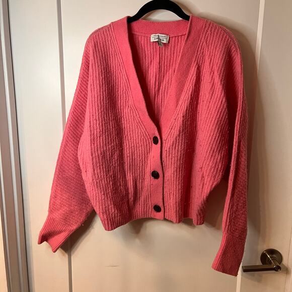 & Other Stories Pink Oversized Cardigan XS - Picture 3 of 10